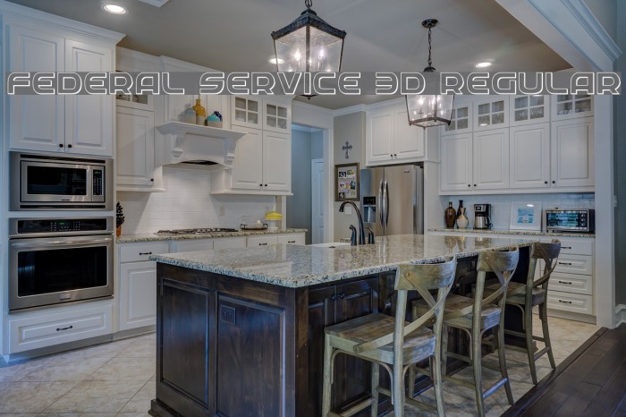 Federal Service 3D Regular Example 3