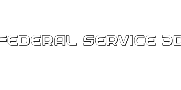 Federal Service 3D Logo