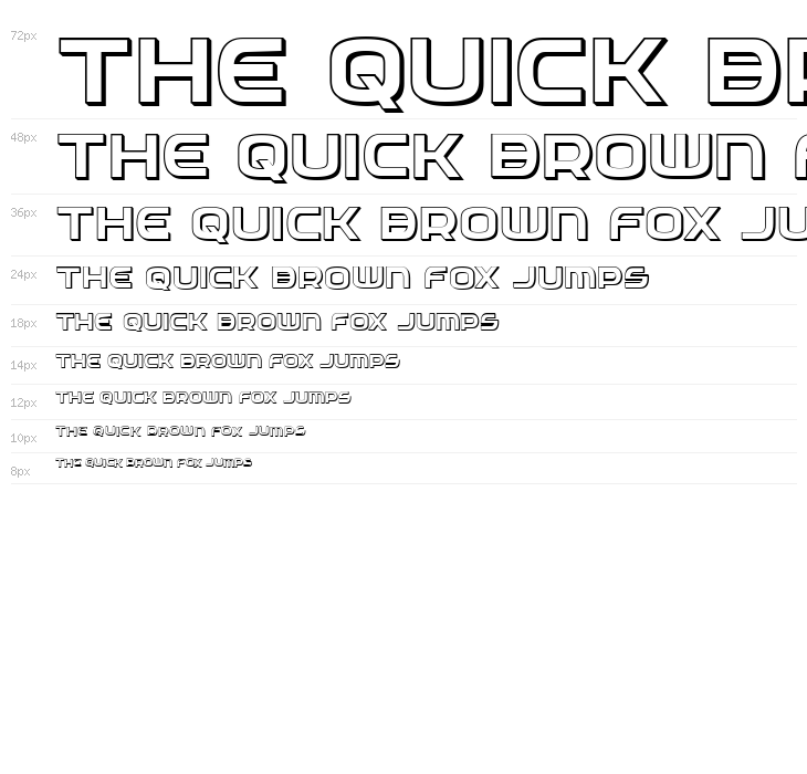 Federal Service 3D Waterfall