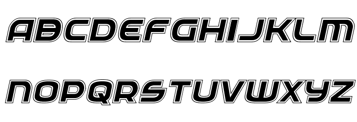 Federal Service Academy Italic Fuentes MINÚSCULAS