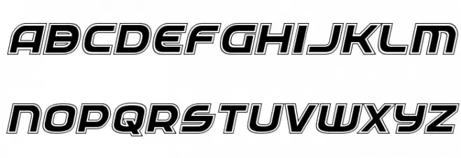 Federal Service Academy Italic Fuentes MINÚSCULAS