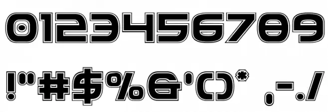 Federal Service Academy Font OTHER CHARS