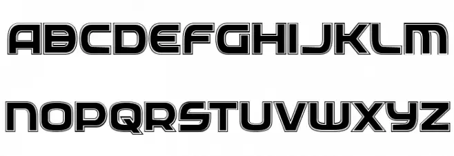 Federal Service Academy Font LOWERCASE