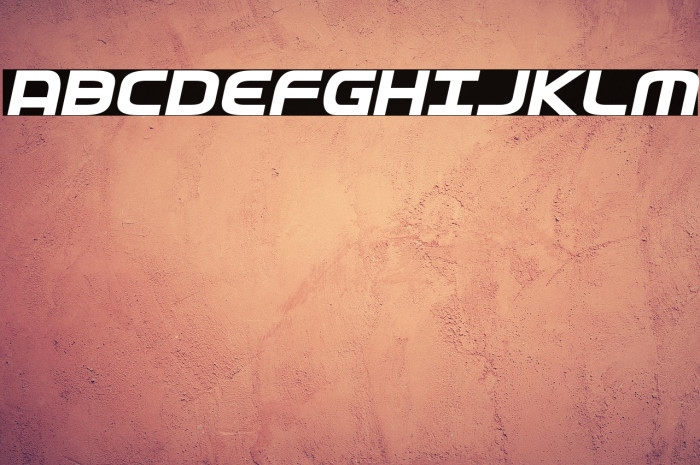 Federal Service Bold Italic Example 3