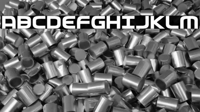 Federal Service Bold Font examples