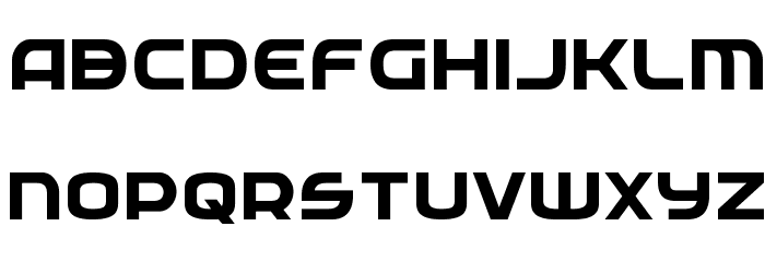 Federal Service Bold Font LOWERCASE