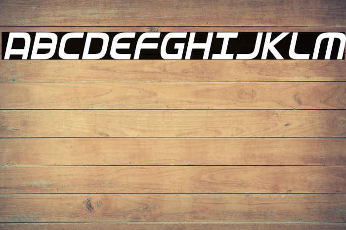 Federal Service Condensed Italic Example 1