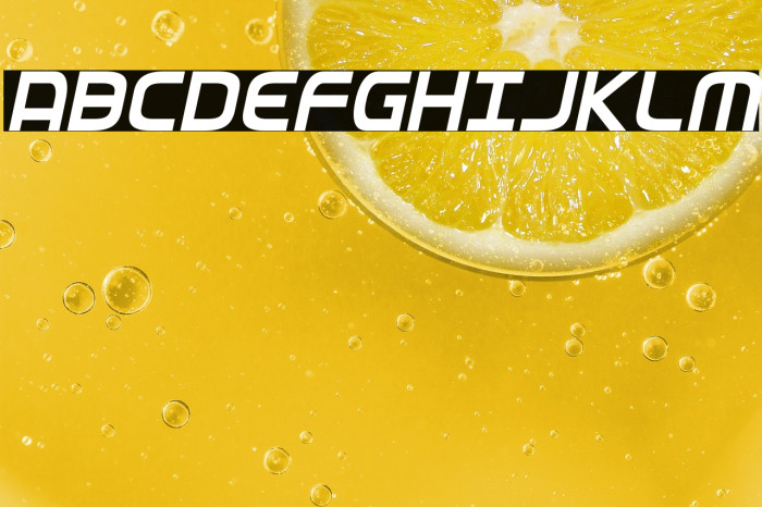 Federal Service Condensed Italic Example 3