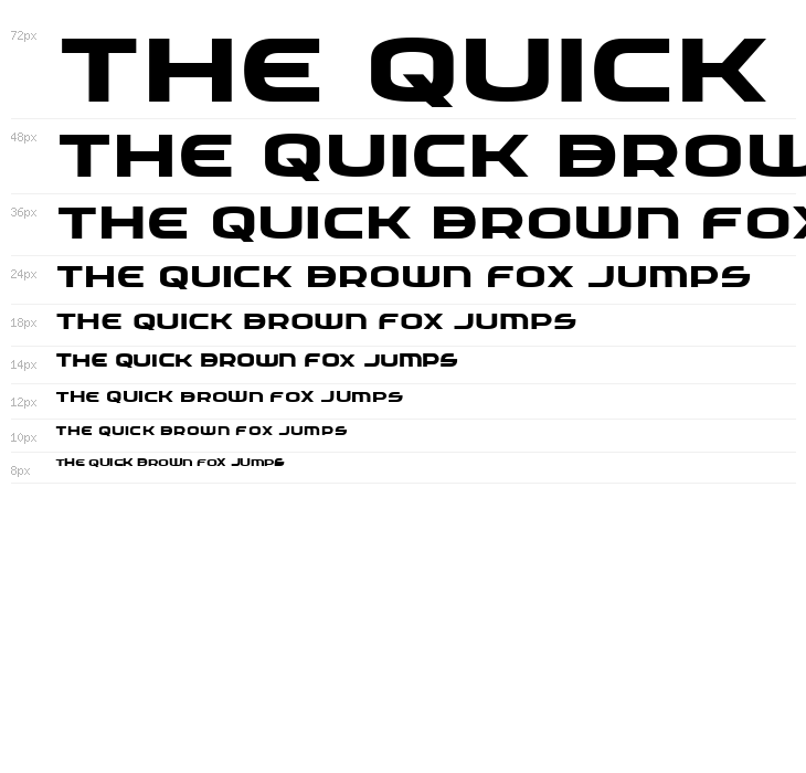 Federal Service Expanded Bold Waterfall