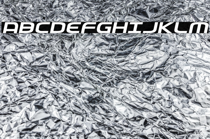 Federal Service Expanded Italic Example 2