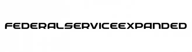 Federal Service Expanded  Fuentes Gratis Descargar
