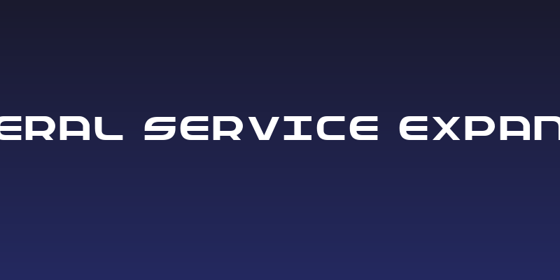 Federal Service Expanded Social Header