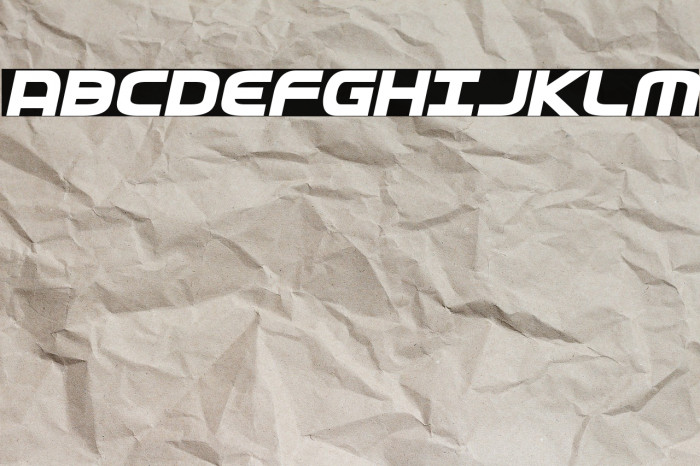 Federal Service ExtraBold Italic Example 1