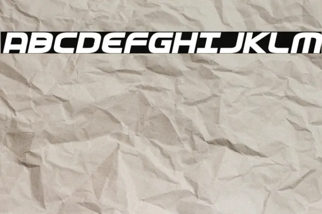 Federal Service ExtraBold Italic Example 1