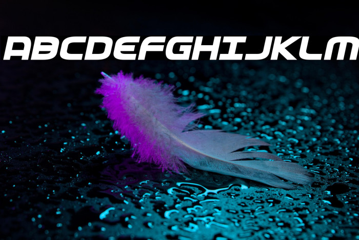 Federal Service ExtraBold Italic Example 2