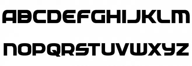 Federal Service ExtraBold フォント 小文字