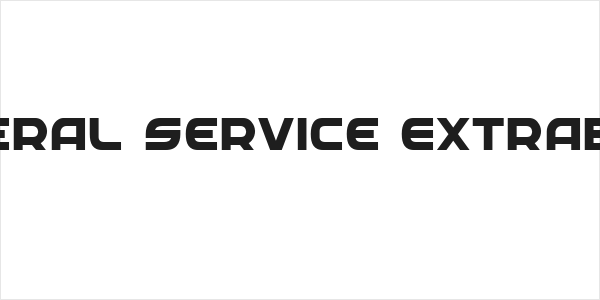 Federal Service ExtraBold Logo