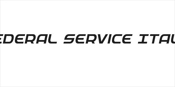 Federal Service Italic Logo