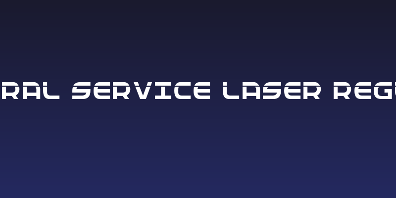 Federal Service Laser Regular Social Header