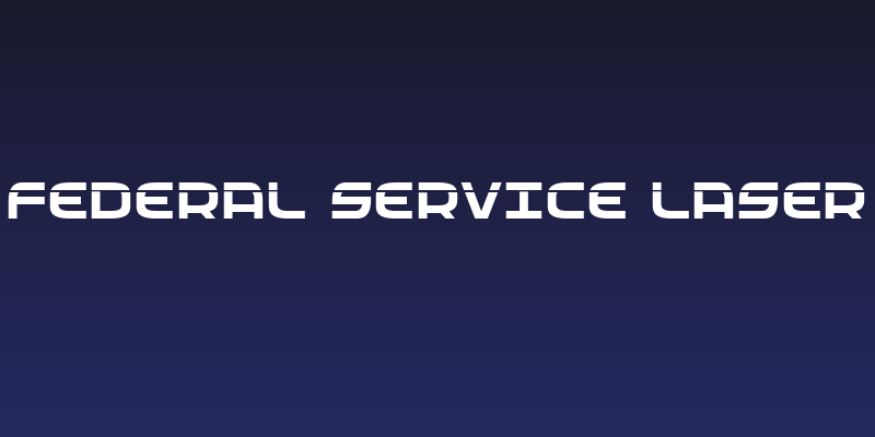 Federal Service Laser Social Header