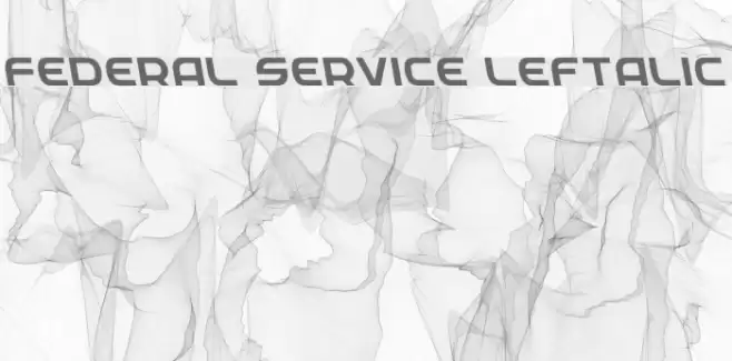 Federal Service Leftalic  examples
