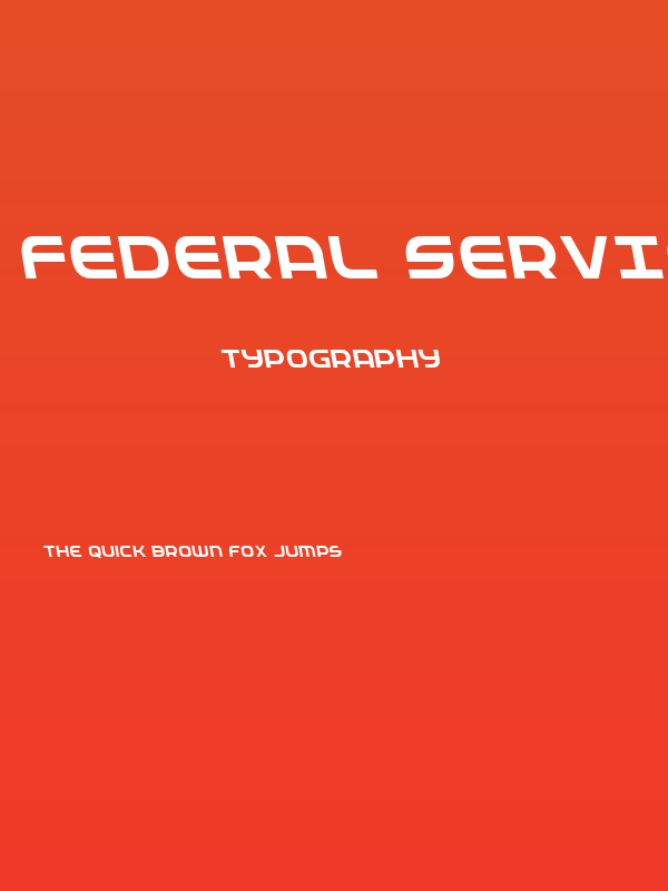 Federal Service Leftalic Poster