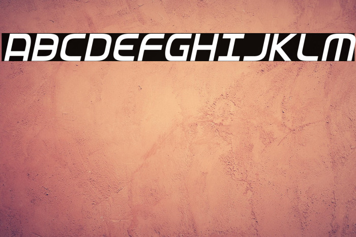 Federal Service Light Condensed Italic Example 1