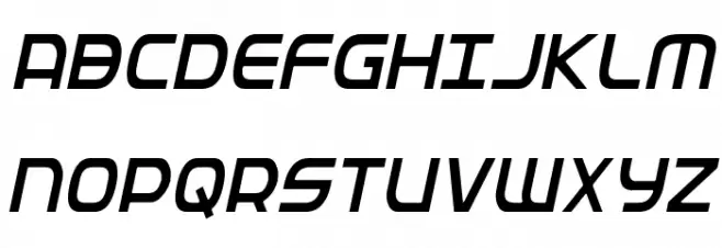 Federal Service Light Condensed Italic Шрифта ВЕРХНИЙ