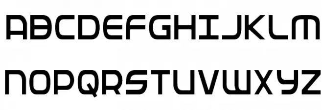 Federal Service Light Condensed Schriftart Groß