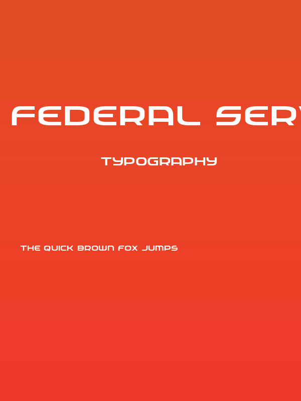 Federal Service Light Expanded Poster