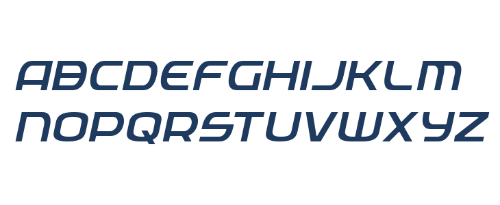 Federal Service Light Italic Lowercase