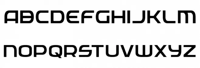 Federal Service Light フォント 小文字