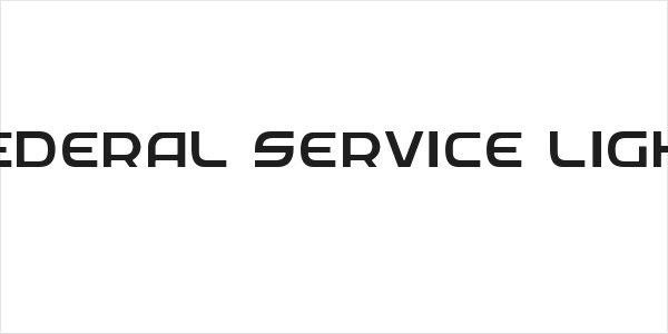 Federal Service Light Logo