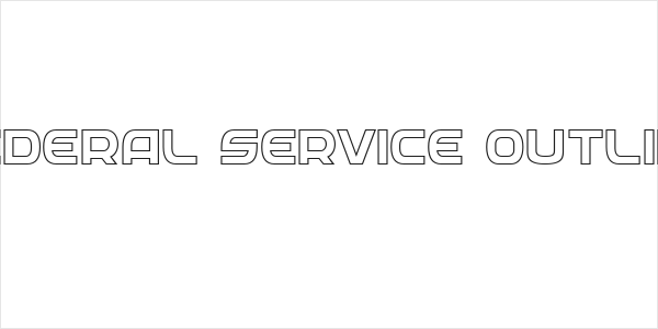 Federal Service Outline Logo