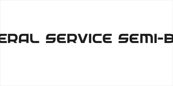 Federal Service Semi-Bold Logo