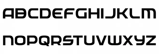 Federal Service Caratteri MINUSCOLO