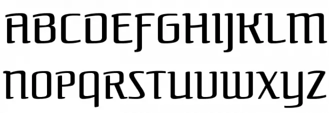 Federant-Medium Polices MAJUSCULES