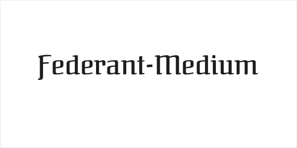 Federant-Medium Logo
