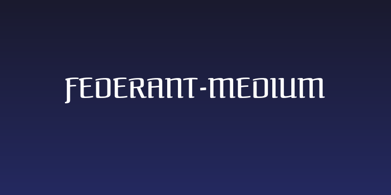 Federant-Medium Social Header