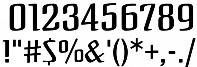 Federant Polices AUTRES CHARS