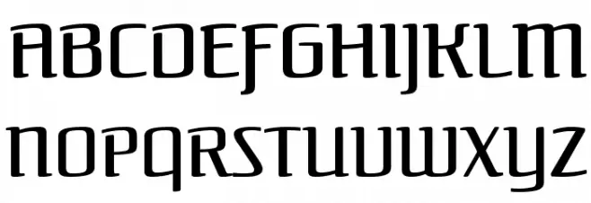 Federant Schriftart Groß