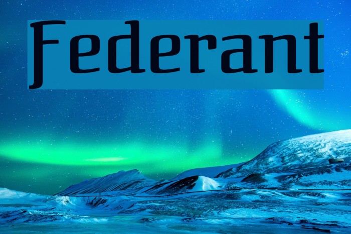 Federant Polices examples