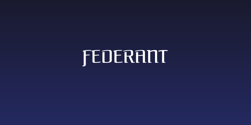 Federant Social Header