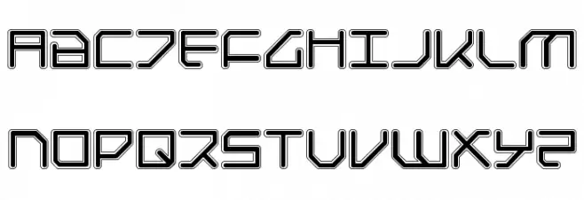 Federapolis College Font UPPERCASE