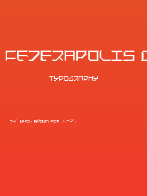 Federapolis College Poster