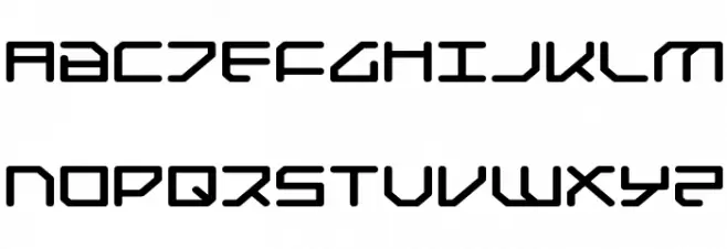 Federapolis Expanded Bold フォント 大文字