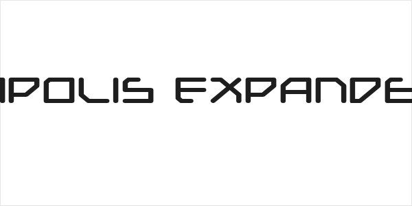 Federapolis Expanded Bold Logo