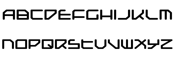 Federapolis Expanded Bold Font LOWERCASE