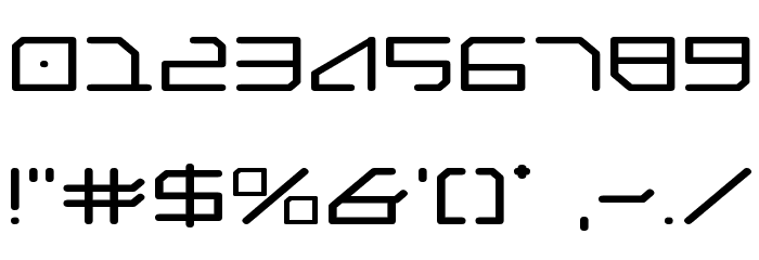 Federapolis Expanded Font OTHER CHARS