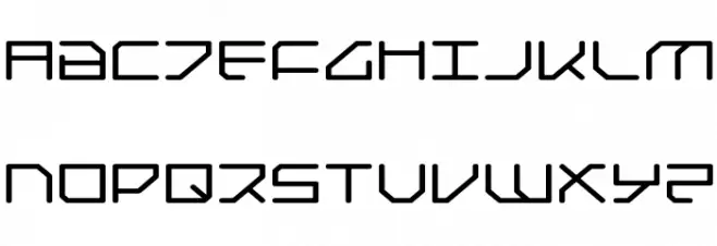 Federapolis Expanded フォント 大文字